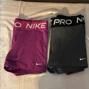 Lot of 2 Nike Pro shorts
Like new condition